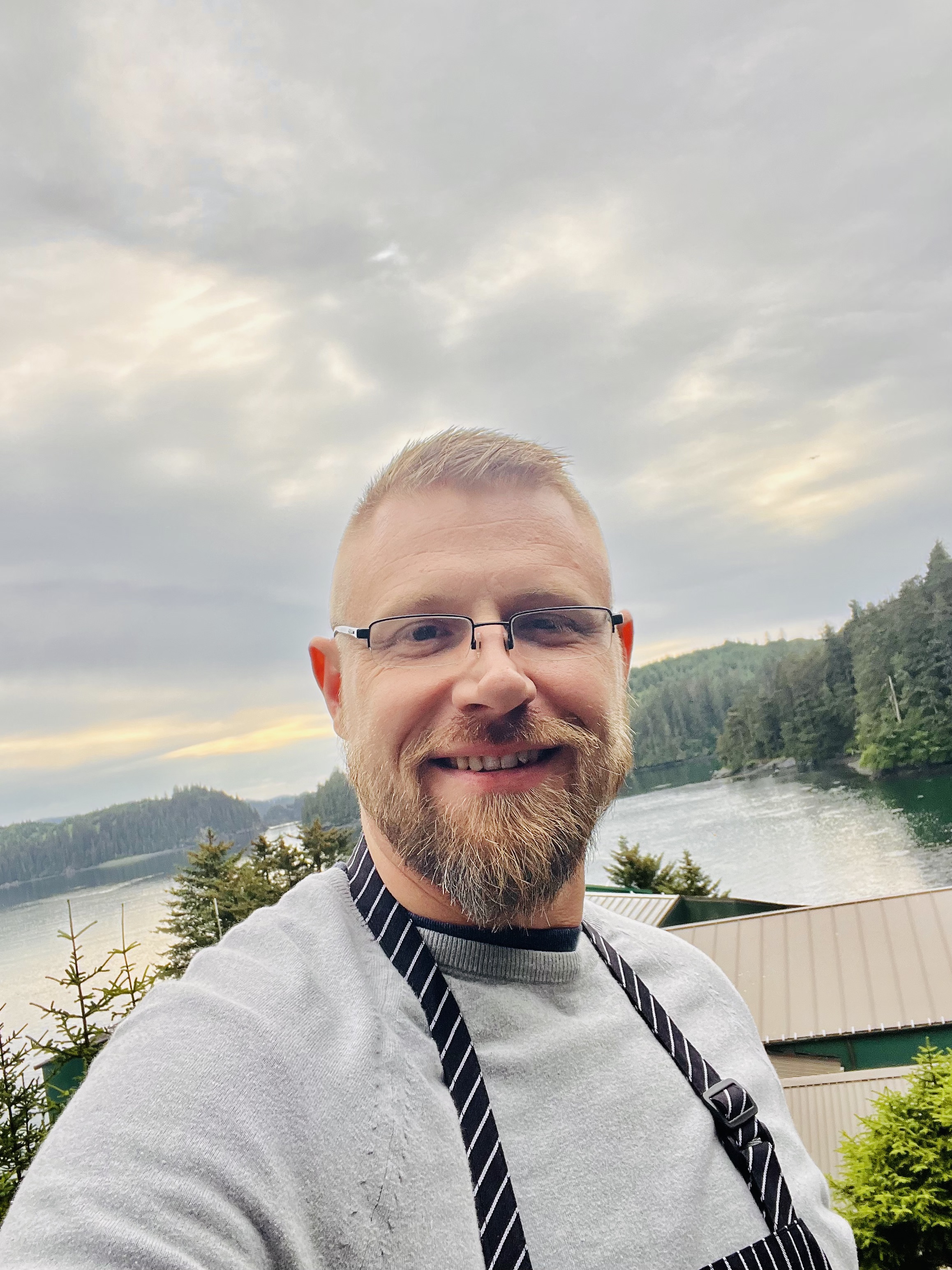 Chef James in Alaska